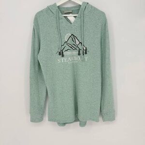 Lone Rock Clothing Hoodie Women’s Size XL Steamboat Colorado Mint